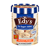 Dreyer's/Edy's&nbsp;Slow Churned Light Ice Cream&nbsp;Butter Pecan No Sugar Added Picture
